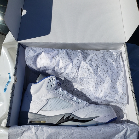 Air jordan 5's retro stealth - Picture 5 of 6